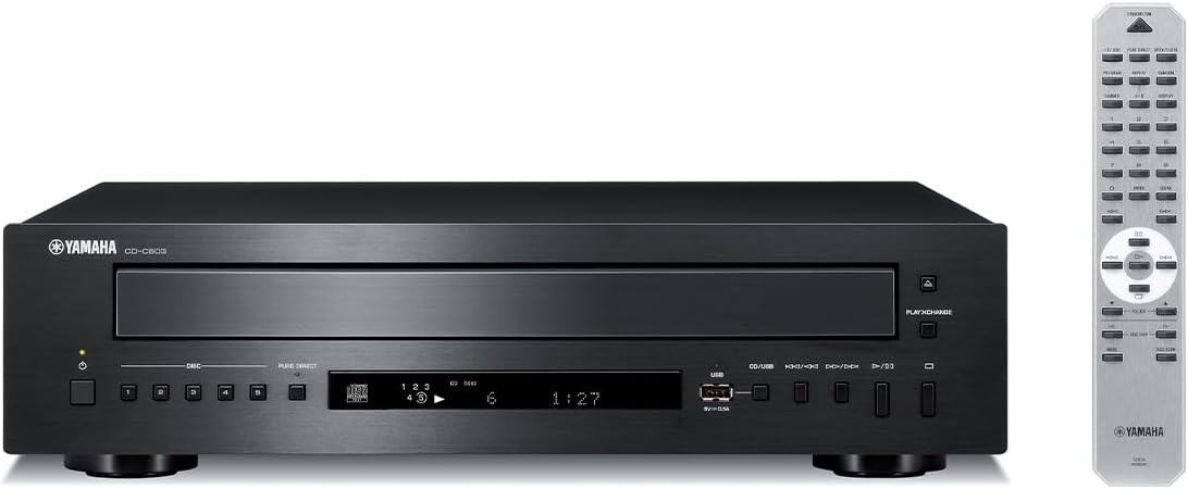 Yamaha CD-C603 5-Disc CD Changer with USB Playback