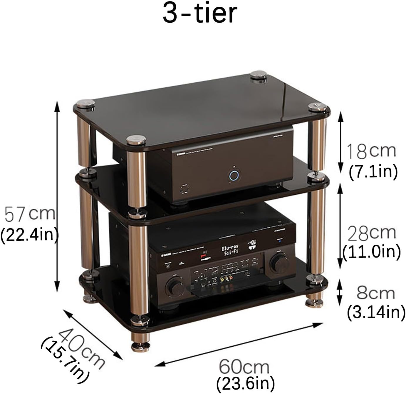 GUAWJRZDP Audio Rack