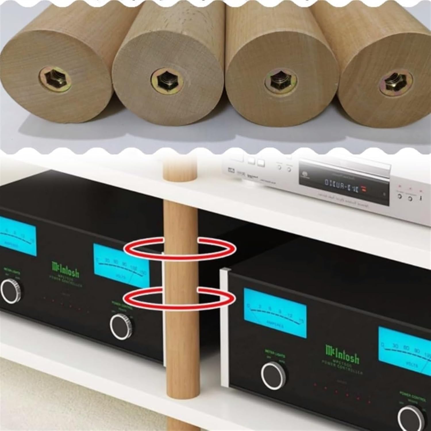 LemNin AV Media Stand