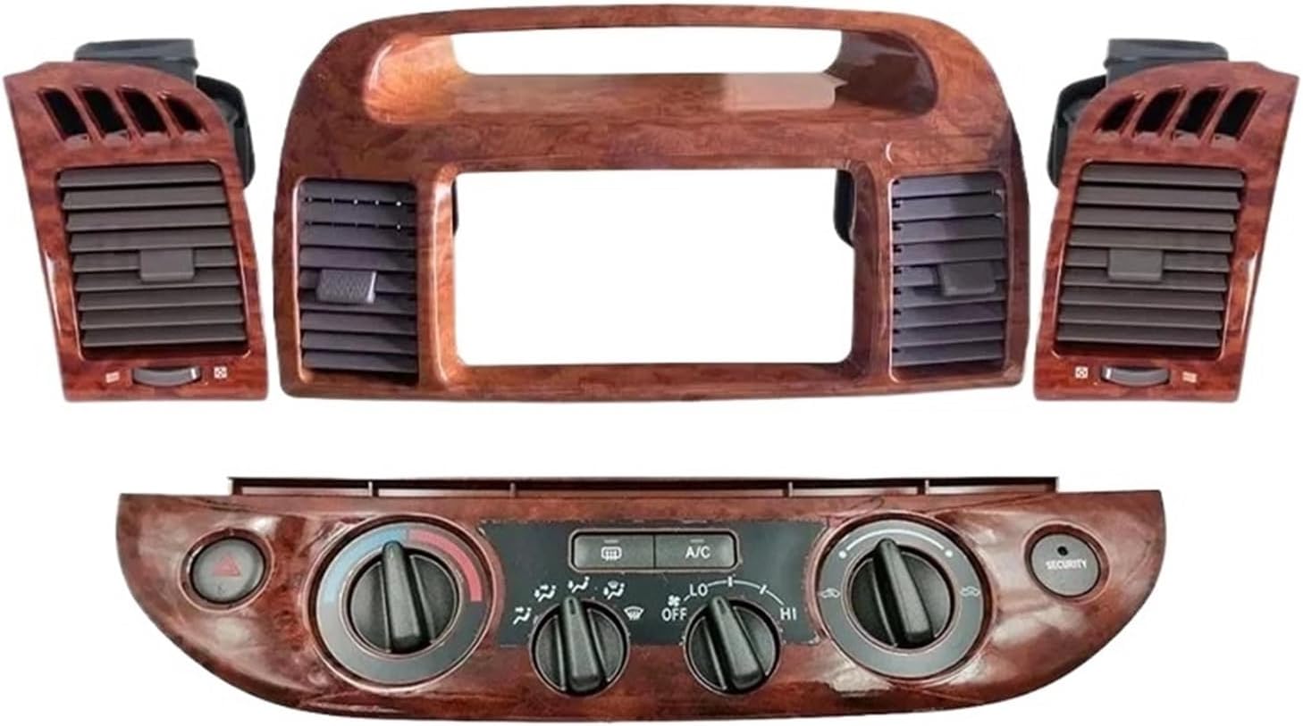 AMXDHH Air Vent Outlet Fit for Toyota Fit for Camry 5 Fascia Stereo Panel Mounting CD DVD Radio Dashboard(Left and Right)