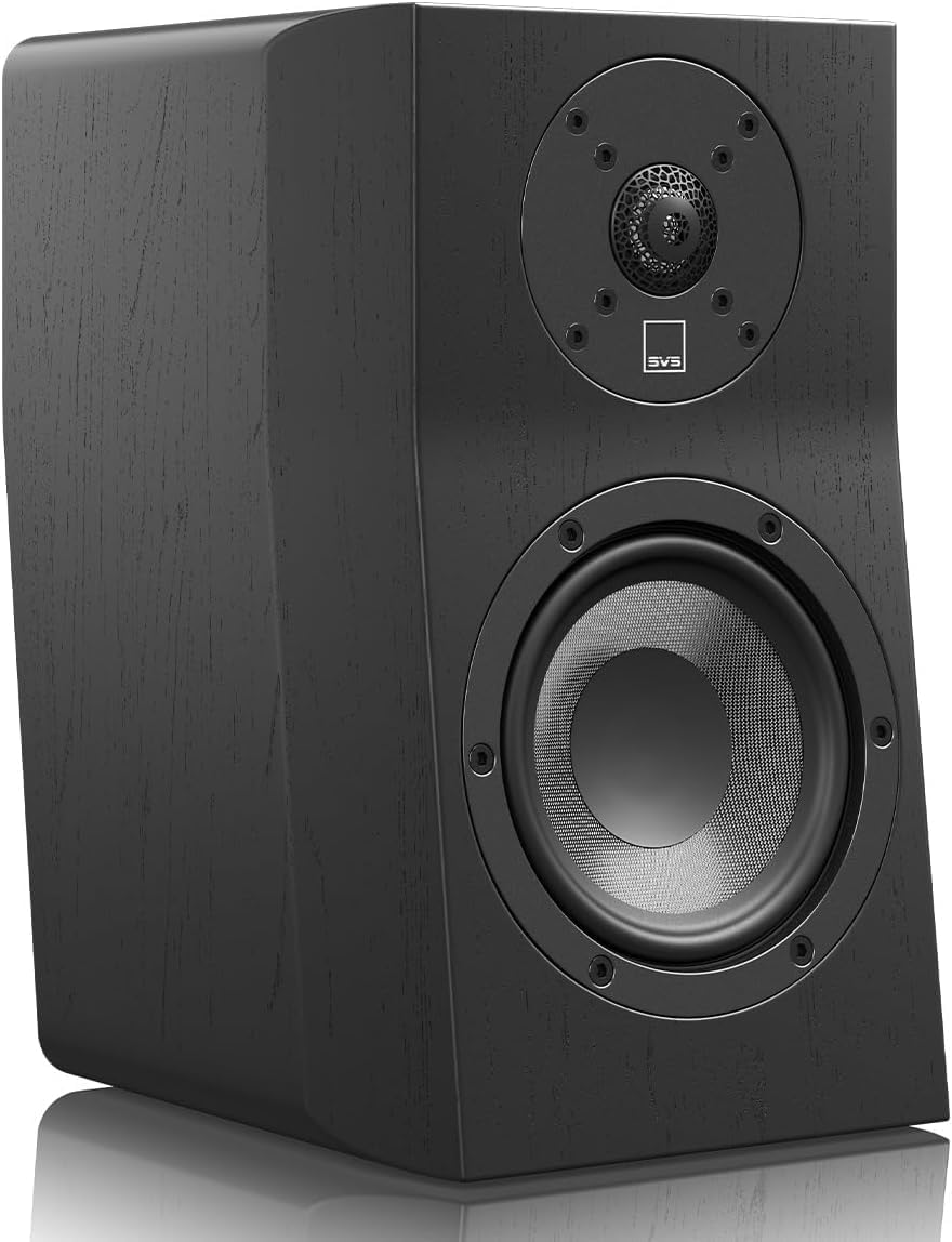 SVS Ultra Evolution Nano Bookshelf Speakers - Pair (Black Oak)