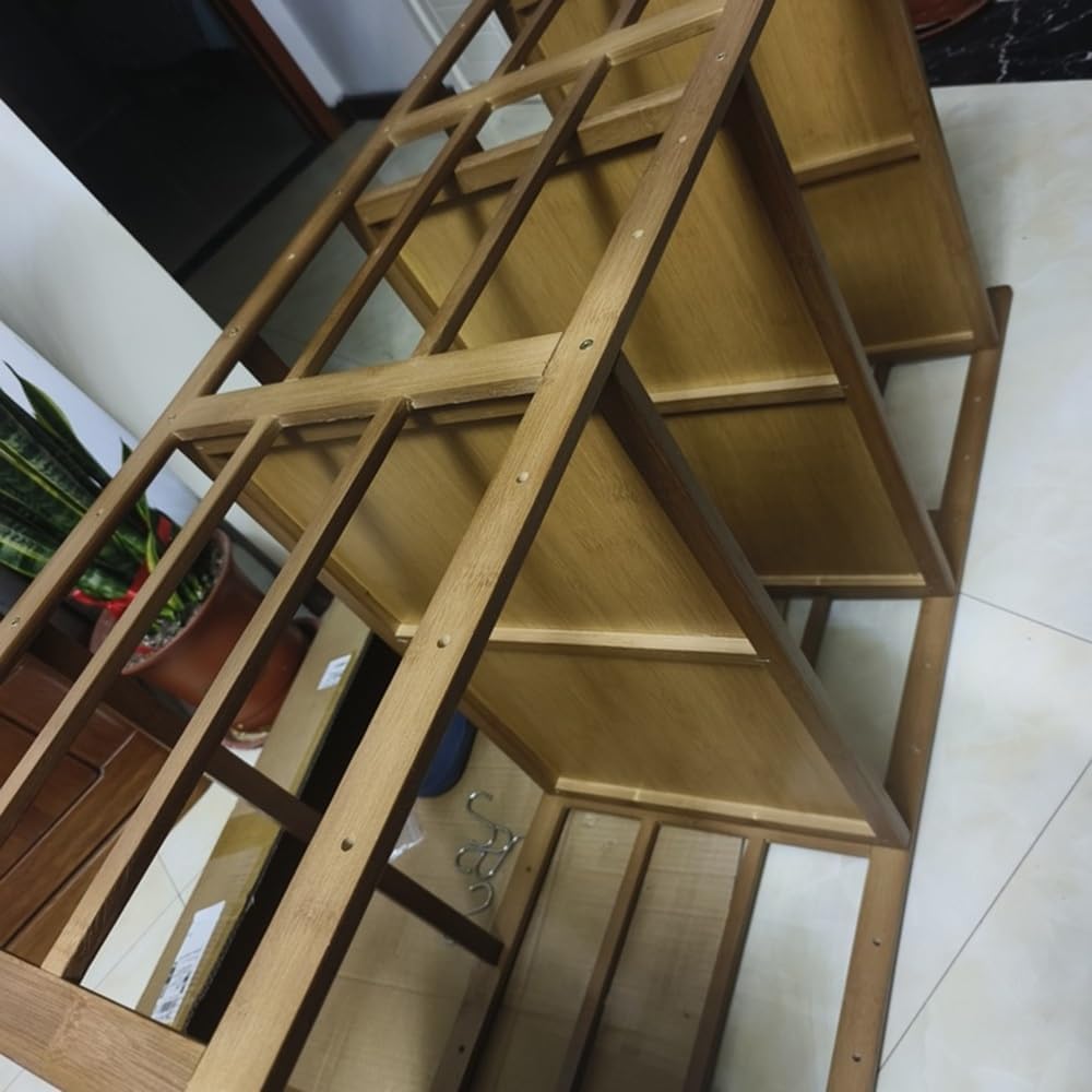 KGPGNYMYHA 2-5 Tier AV Media Tower Home Stereo System Audio Rack With Adjustable Shelves