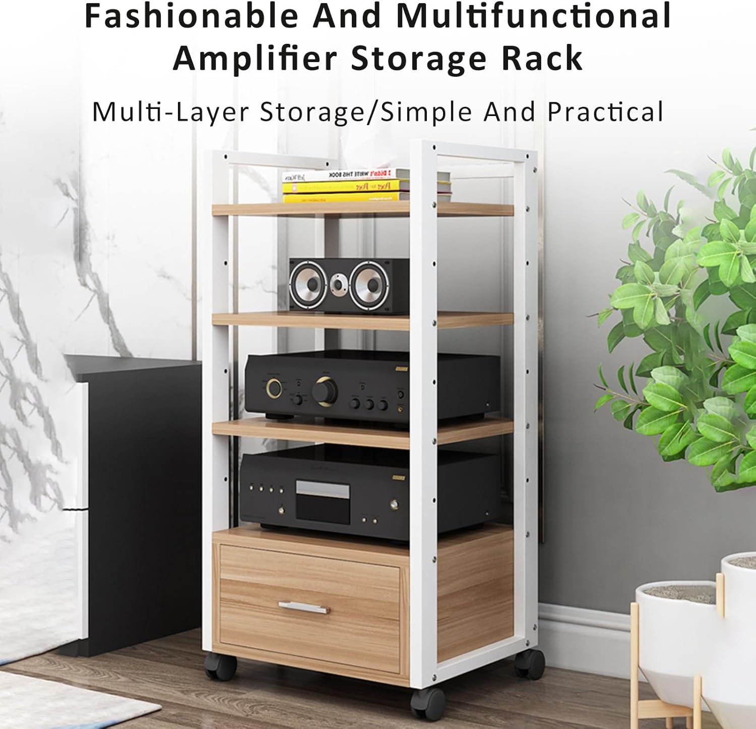 Audio-Video Media Stand