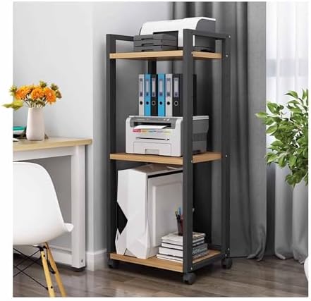 120cm High Audio-Video Shelving 3/4/5/6 Tier AV Media Cabinet Stand Stereo Component Storage Cabinet Stereo Racks Audio Tower Rack for Living
