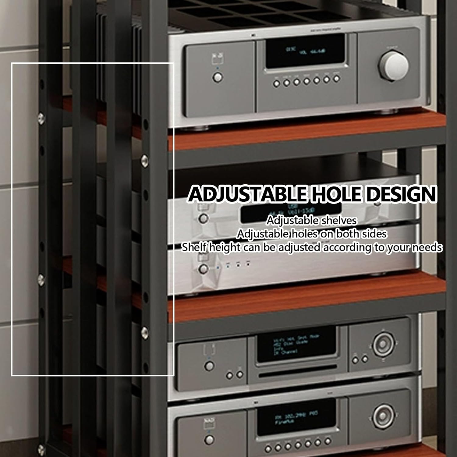 Multi-Layer Media Console Stand