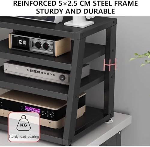 4-Tier AV Media Stand