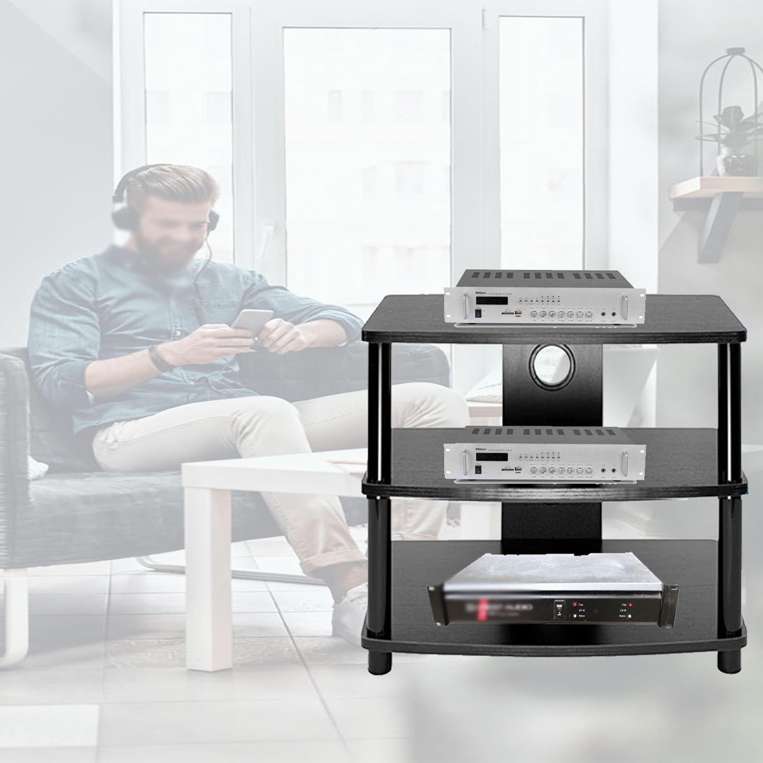 WLCGYD Av Media Stand Corner