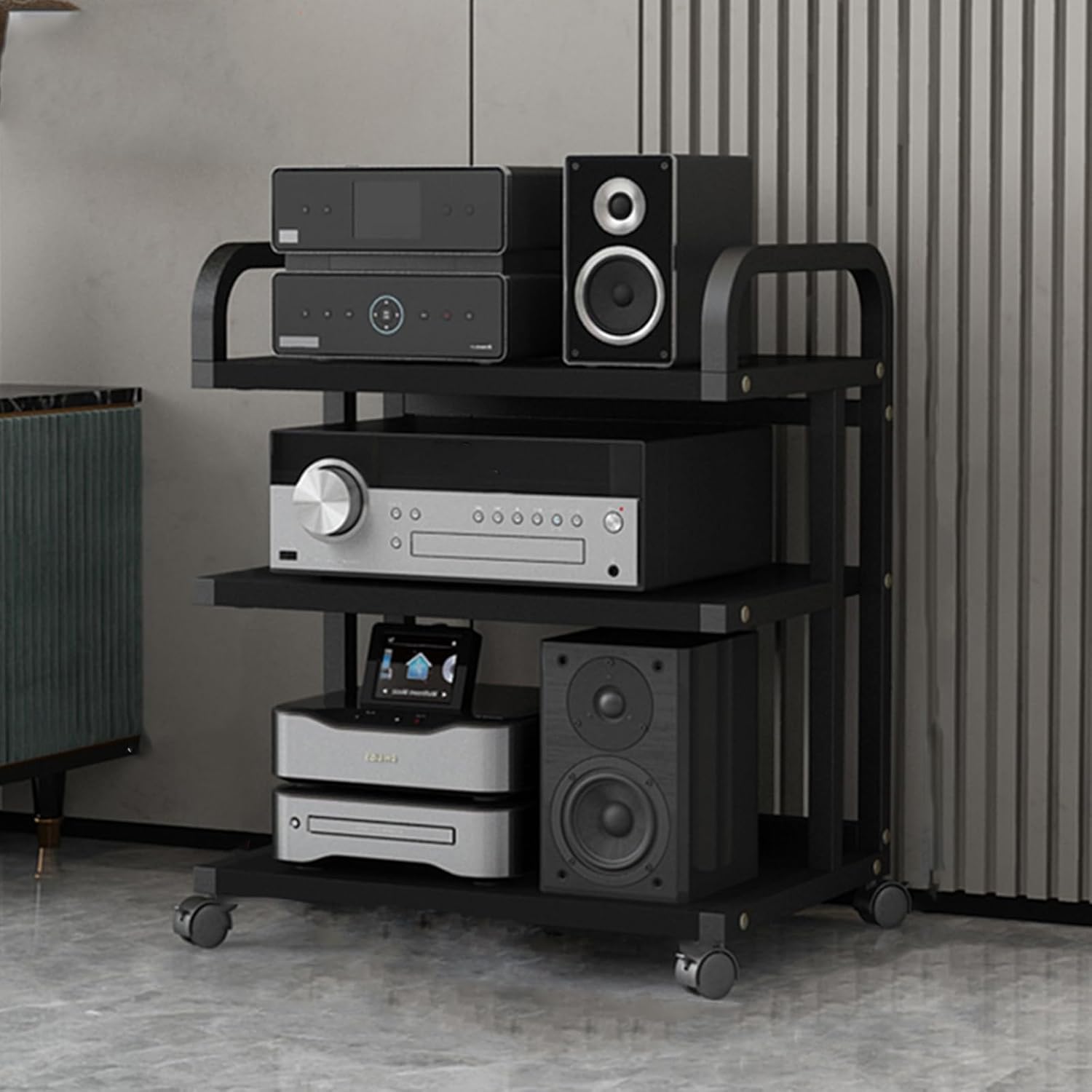 3/4/5-tier av media stand