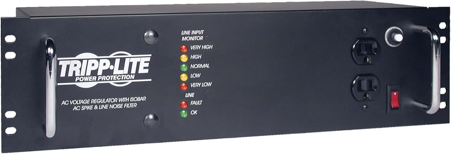 Tripp Lite Line Conditioner 2400W Automatic Voltage Regulator AVR
