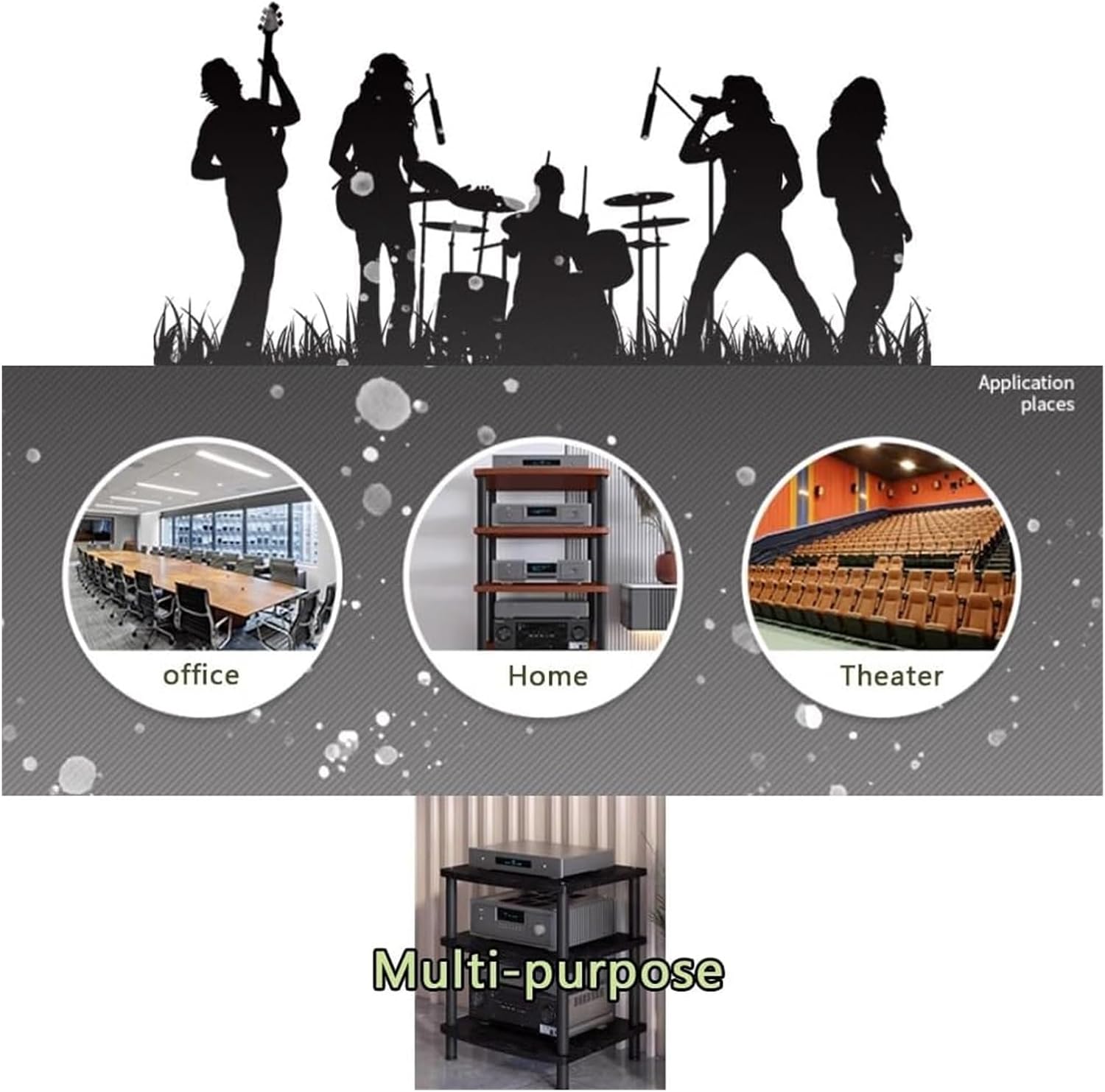 CSNBDMBBSH AV Media Stand