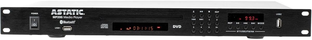 CAD Audio Rack mountable Media Player with DVD/CD