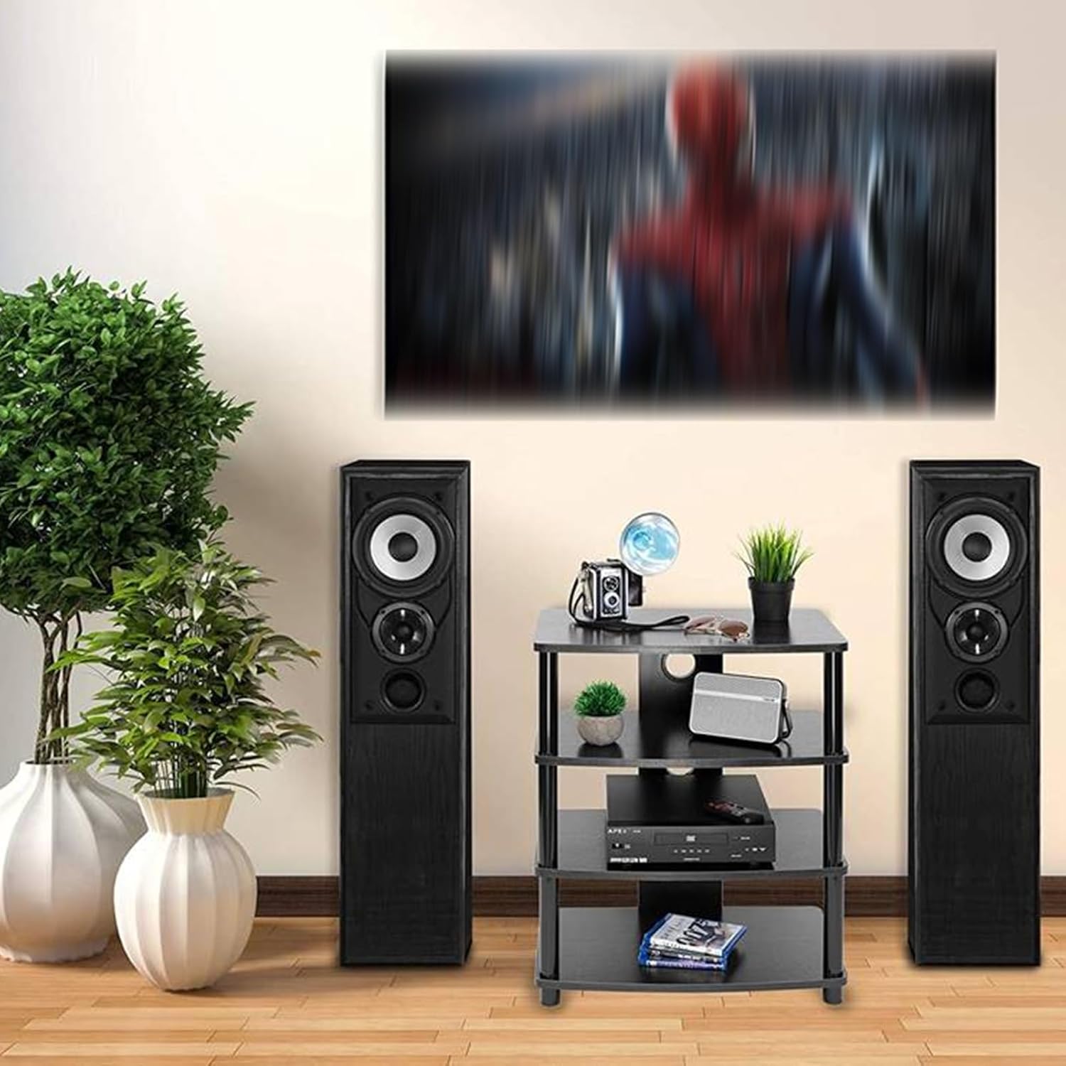 LYXWGRZD 3/4-tier AV Media Stand