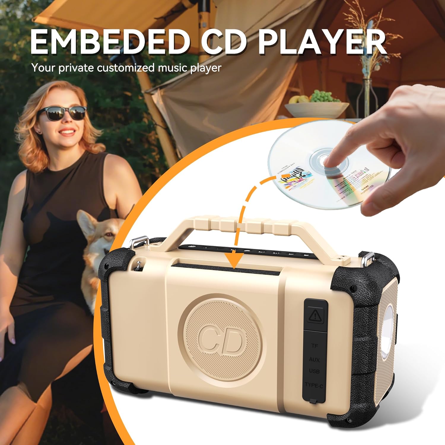 KETELESE DK21 Pro Bluetooth Speaker with TF Card Slot