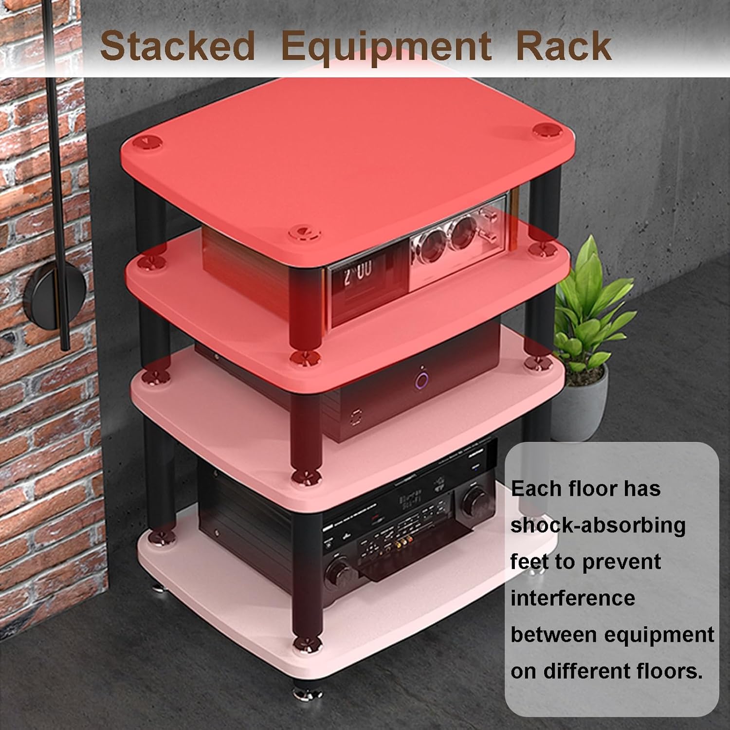 Open Air Design AV Media Stand