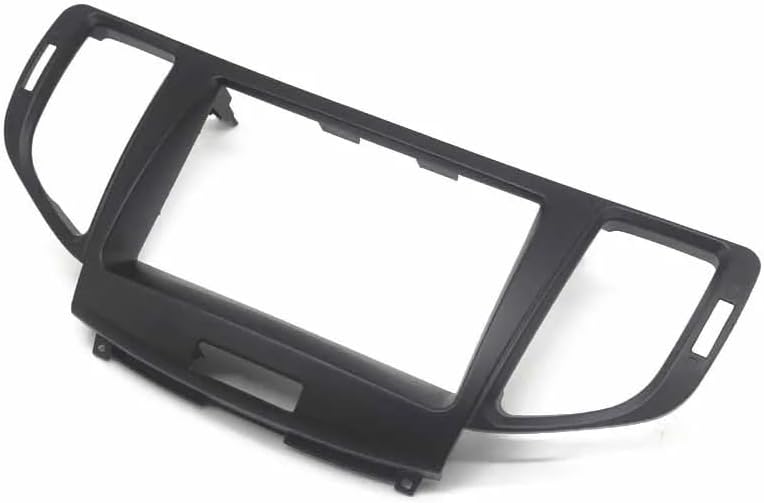 Auto Radio Fascia Compatible with Accord 2007-2012 Compatible with ACURA TSX 2008-2012 Stereo Refit Bezel Dash CD Trim Installation Frame Kit Bezel