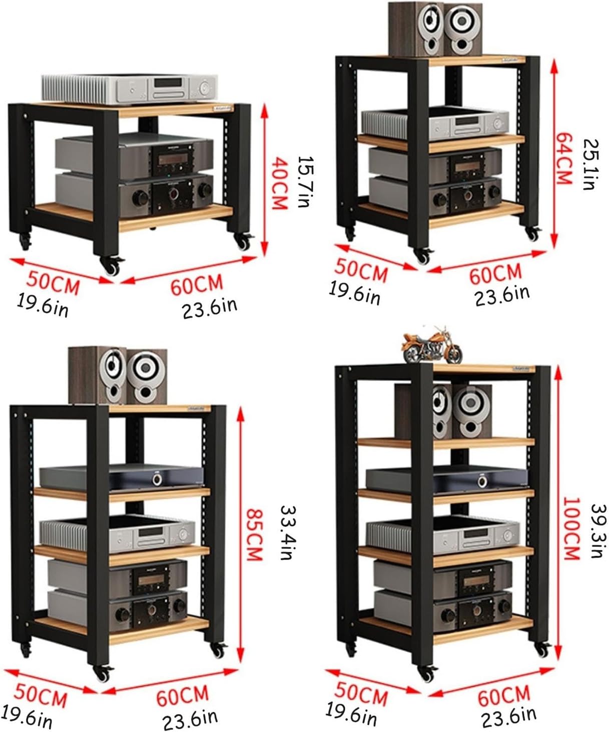 HOLGVE AV Media Stand