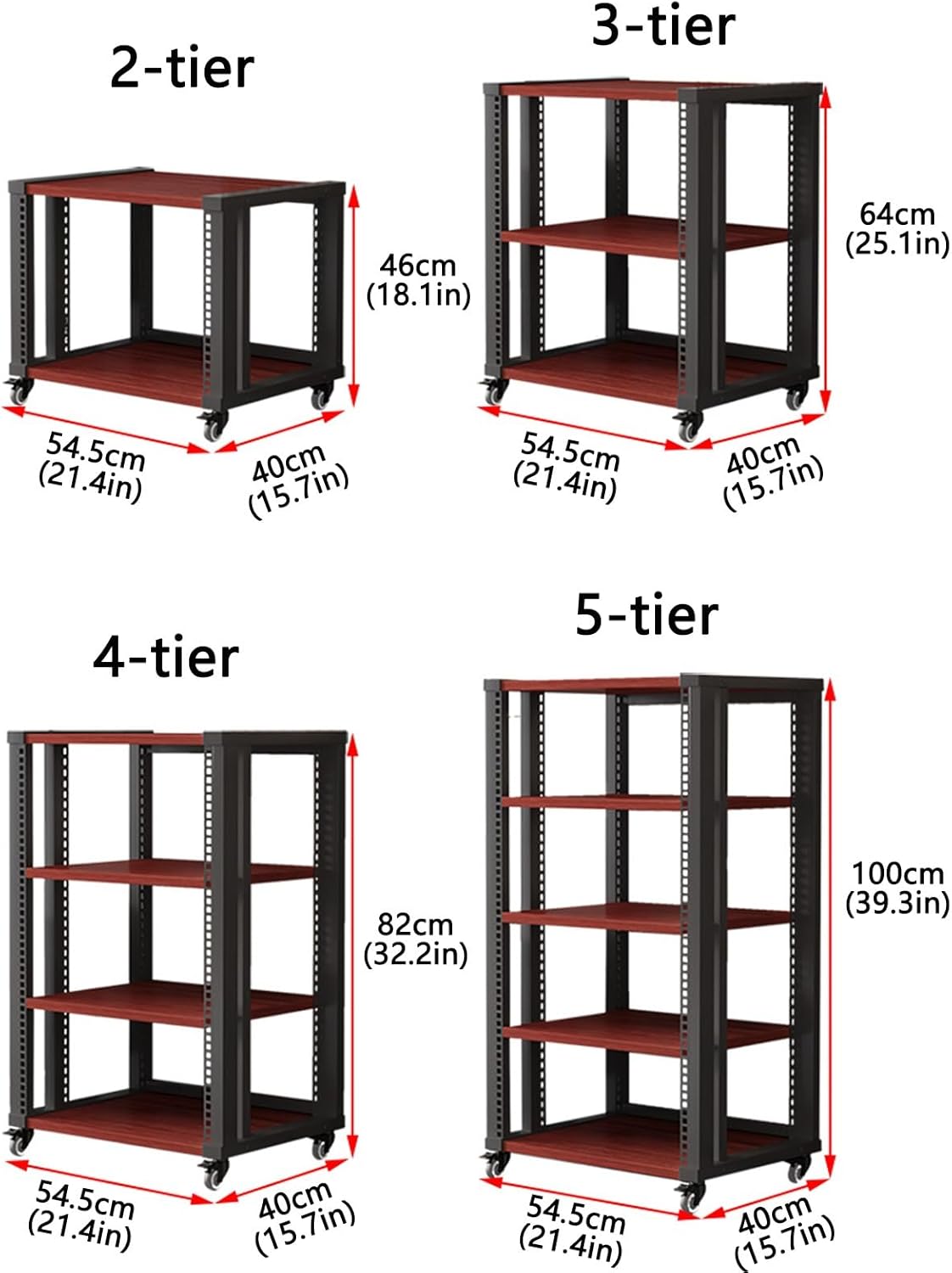 GUAWJRZDP Moveable Media Stand