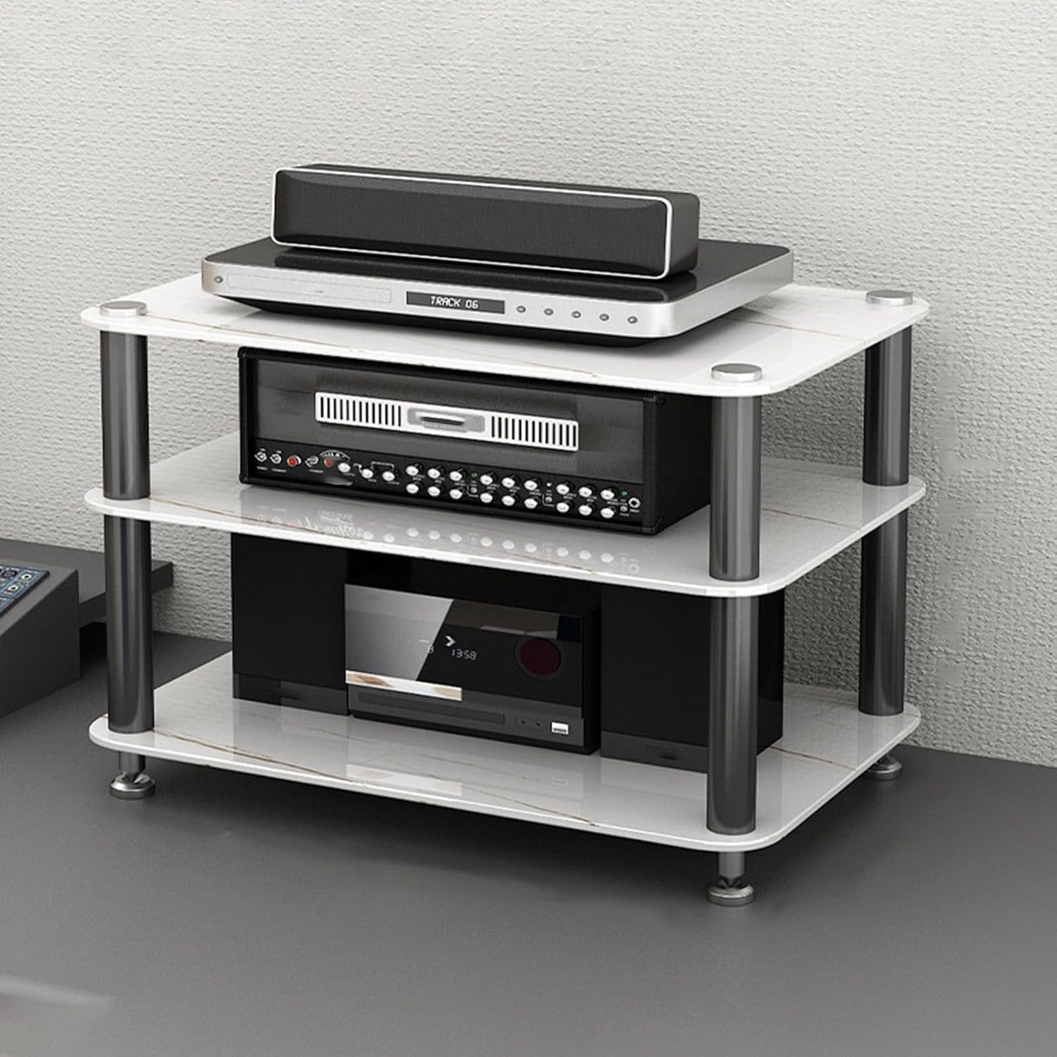 1 2 3 4 Tier Stereo Cabinet Furniture
