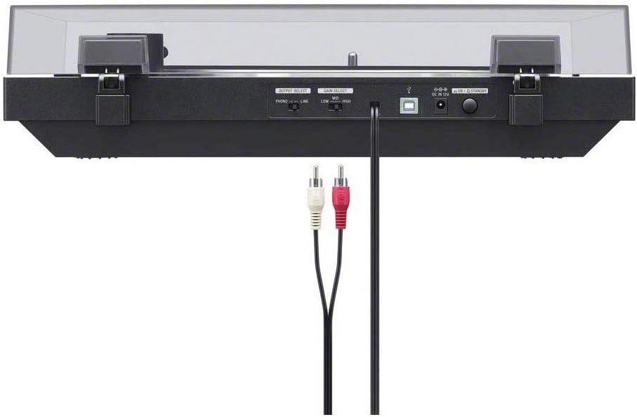 Sony PS-LX310BT Hi-Res Belt-Drive USB Turntable Bundle with Deco Gear 12 inch Universal Silicone Platter Mat and Microfiber Cleaning Cloth