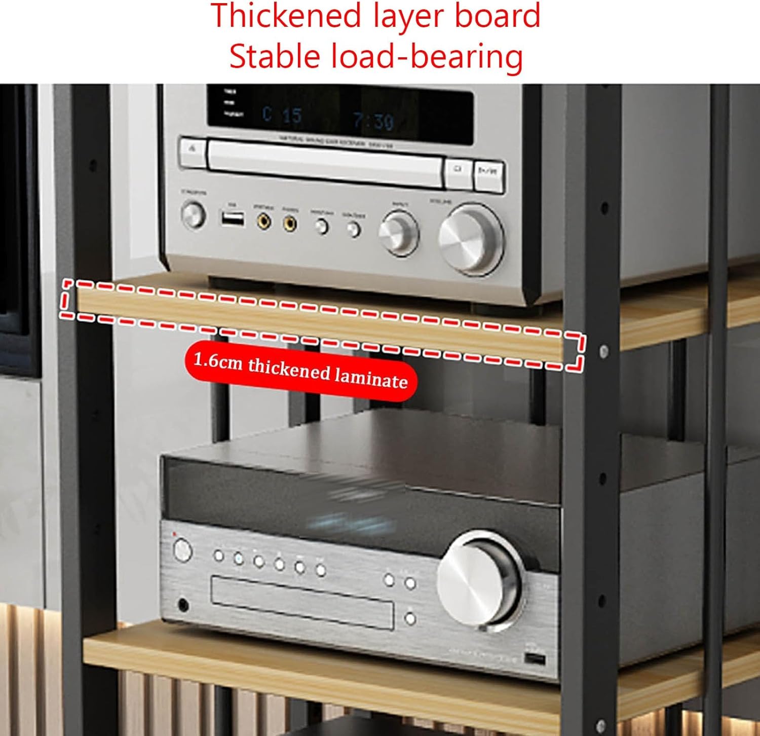 HOLGVE AV Media Stand