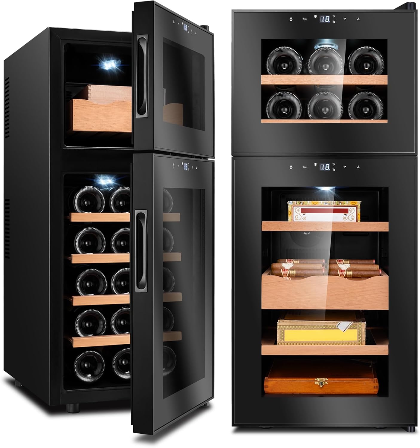 CLZOONG 59L Electric Cigar Humidors