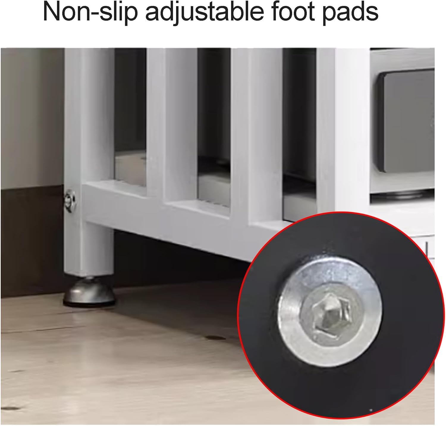 OVOGGPAN AV Media Stand Stereo Racks with Wheels Modern audio-video shelving Record Player Stand Corner Entertainment Center