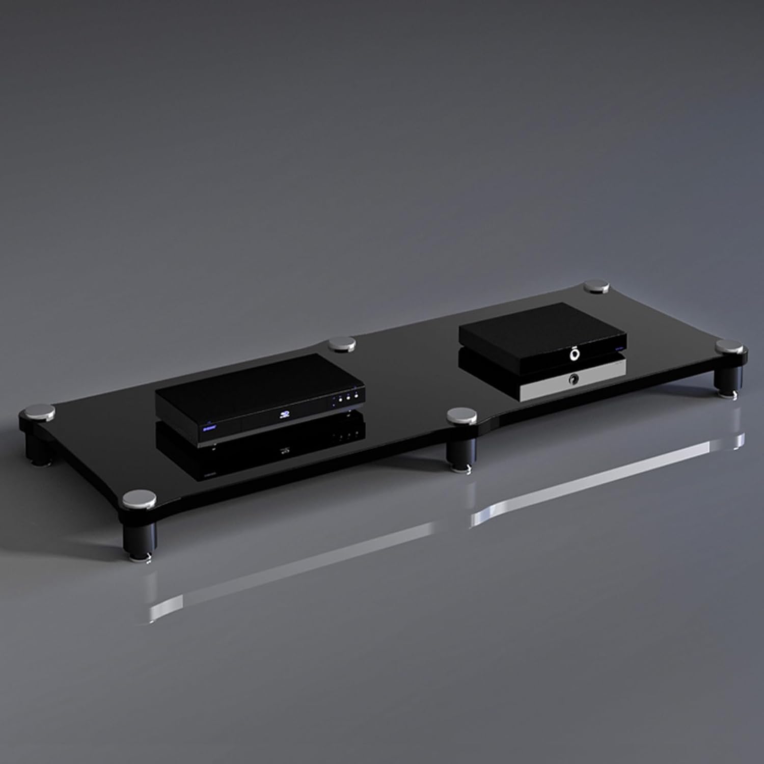 ZIGTUEI Audio Video Media Stand Cabinet