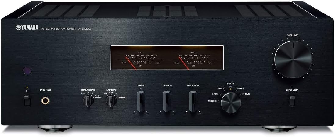 Yamaha Audio A-S1200BL Integrated Amplifier (Black)