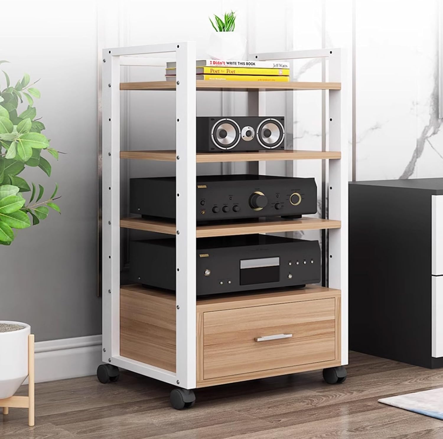 Home Multi-Layer Media Console Stand