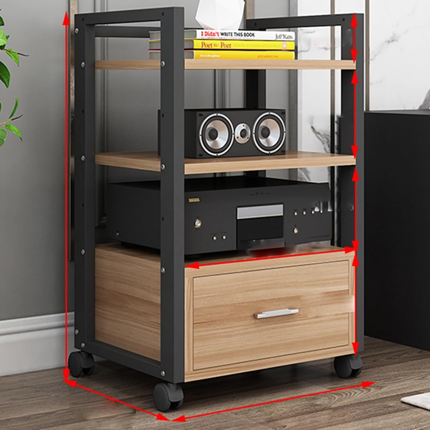 Audio-Video Media Stand