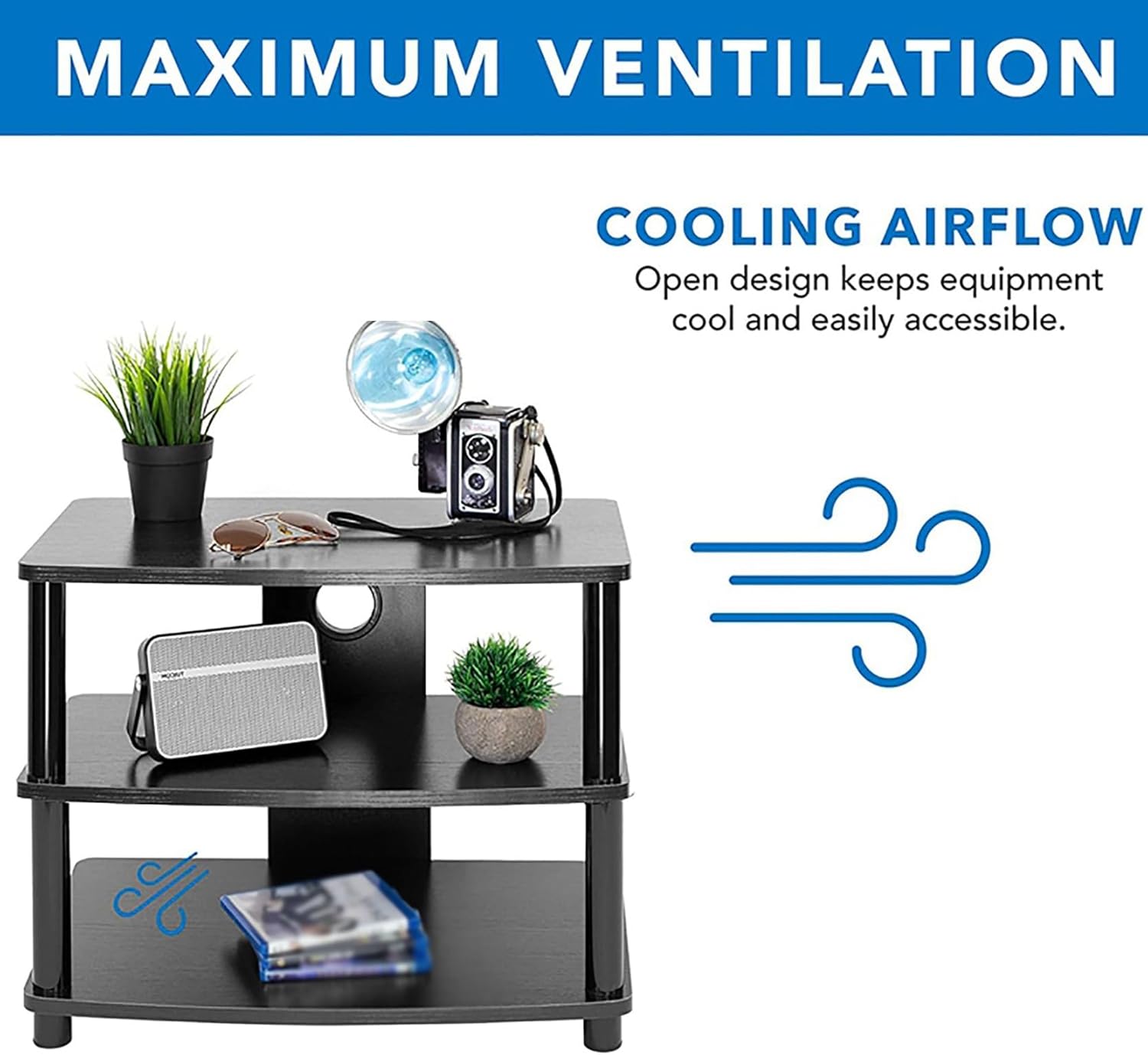 ZGNMK Modern HiFi Audio Rack