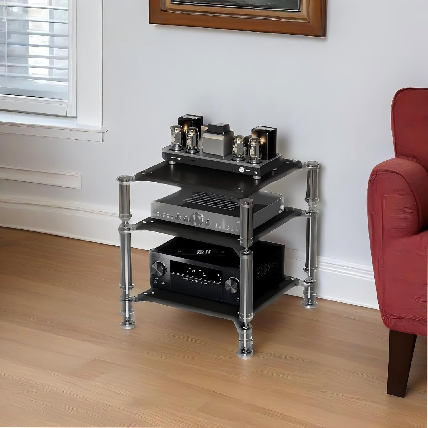 Media Stand Corner Shelf Multifunctional Entertainment Center