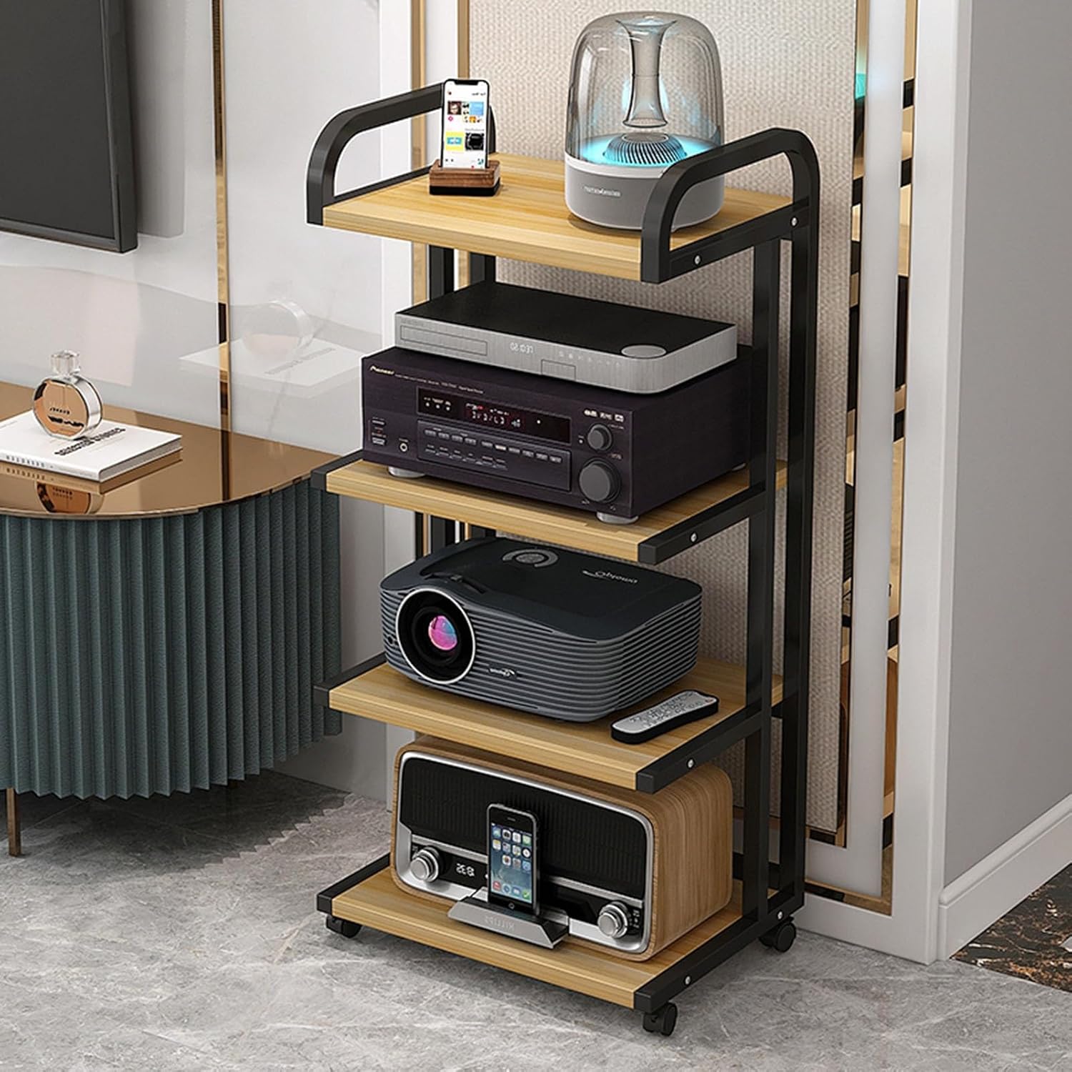 Audio Storage Rack
