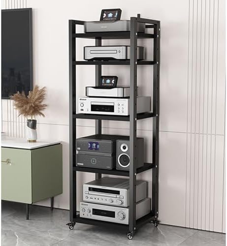 Stereo Rack Cabinet 63 Inch High