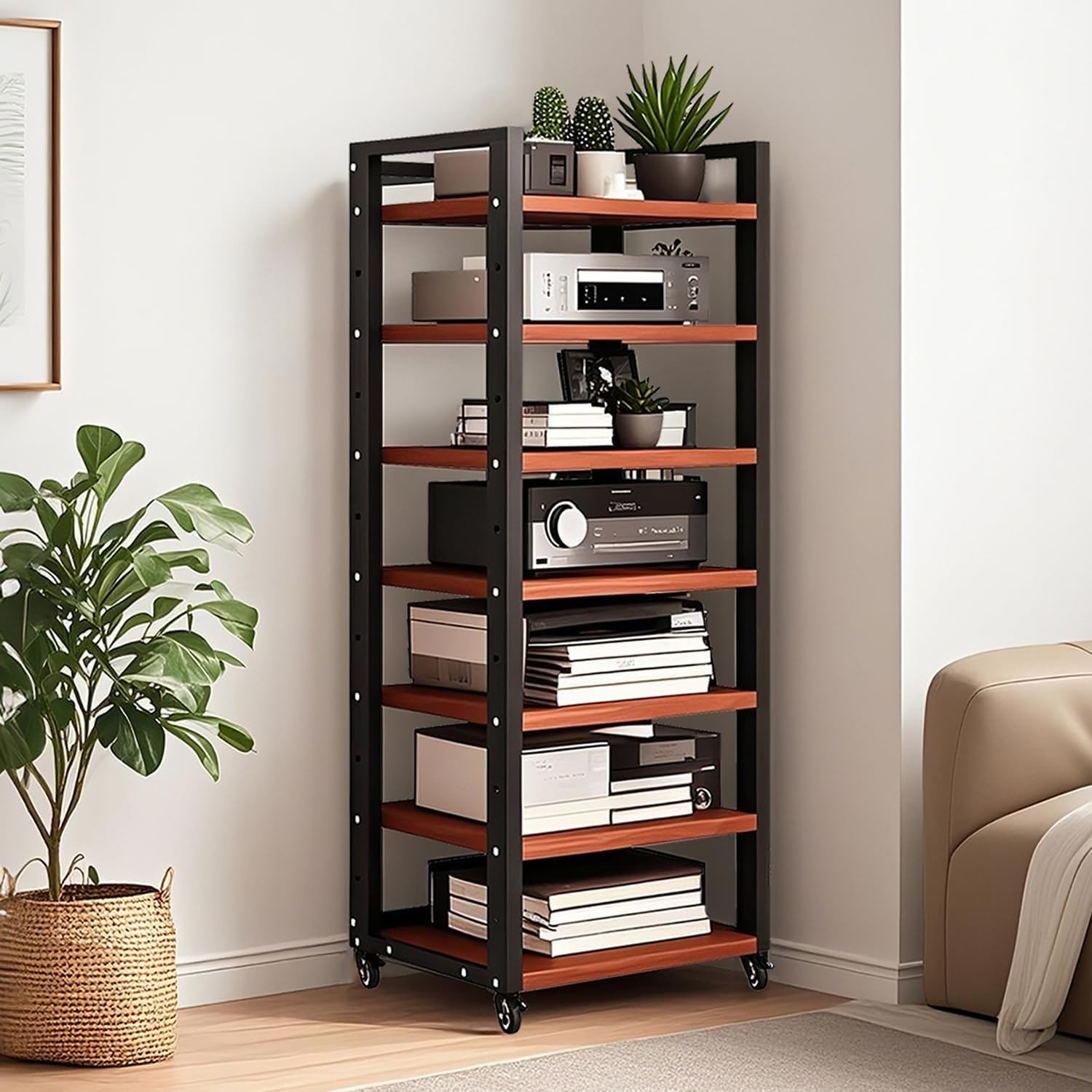 7 Tier Audio Rack Tower