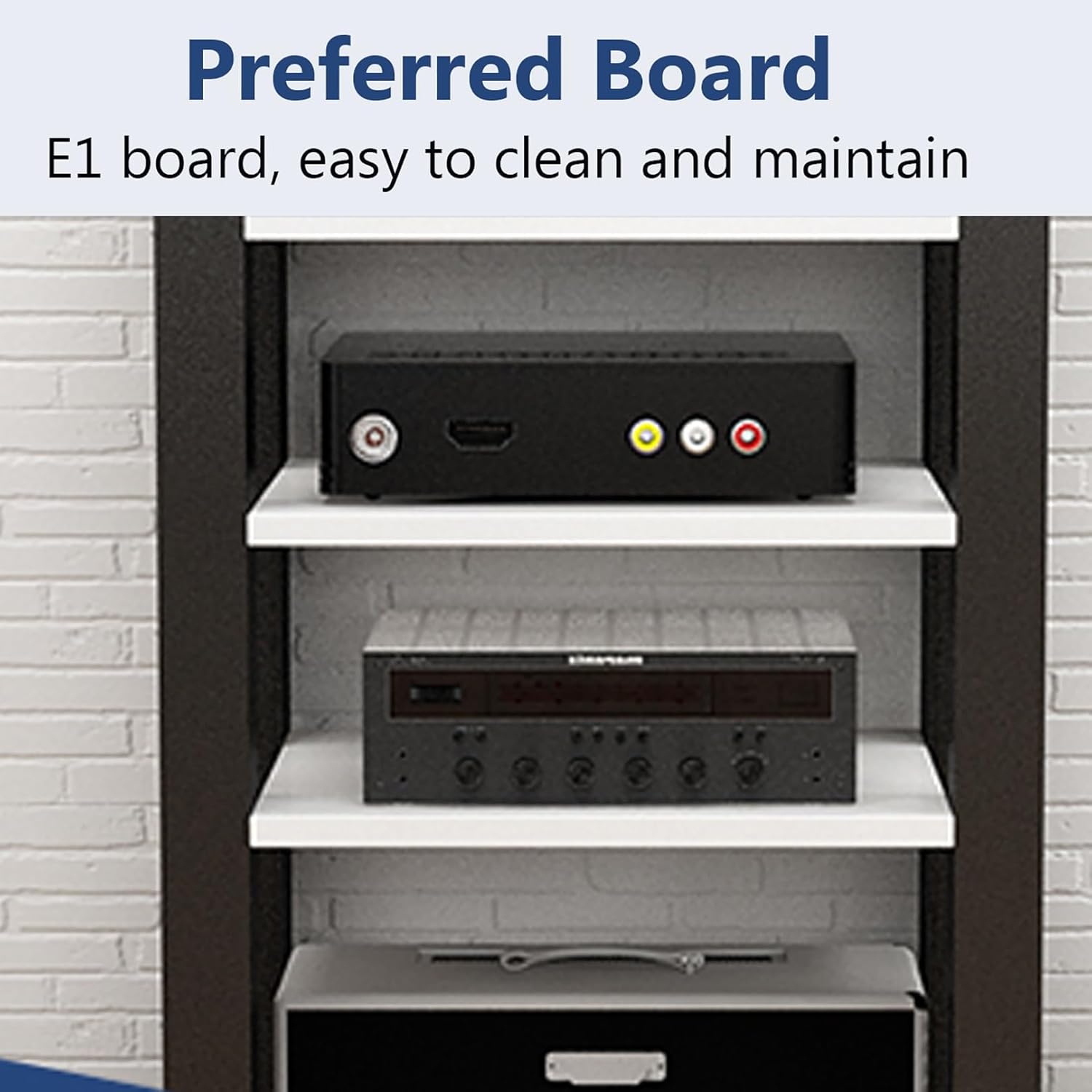 Audio-Visual Shelving