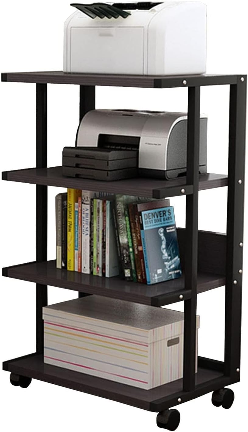 Media Stand 4-Tier Removable Audio AV Media Stand