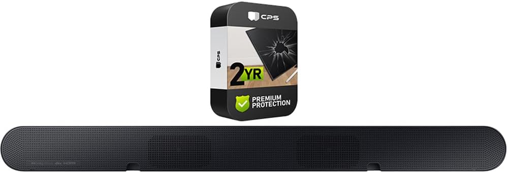 Samsung HW-S60D/ZA S-Series 5.0ch. Wireless Dolby Atmos Soundbar with Q-Symphony 2024 (Renewed) Bundle with 2 YR CPS Enhanced Protection Pack