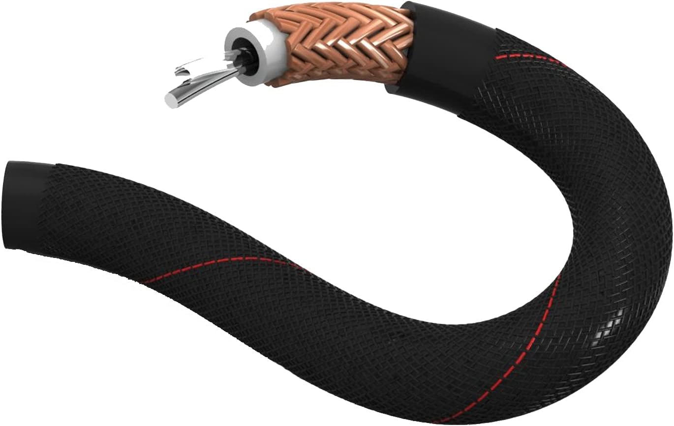 Better Cables Silver Serpent AIR Digital Coax Cable - 10 Feet - High-End