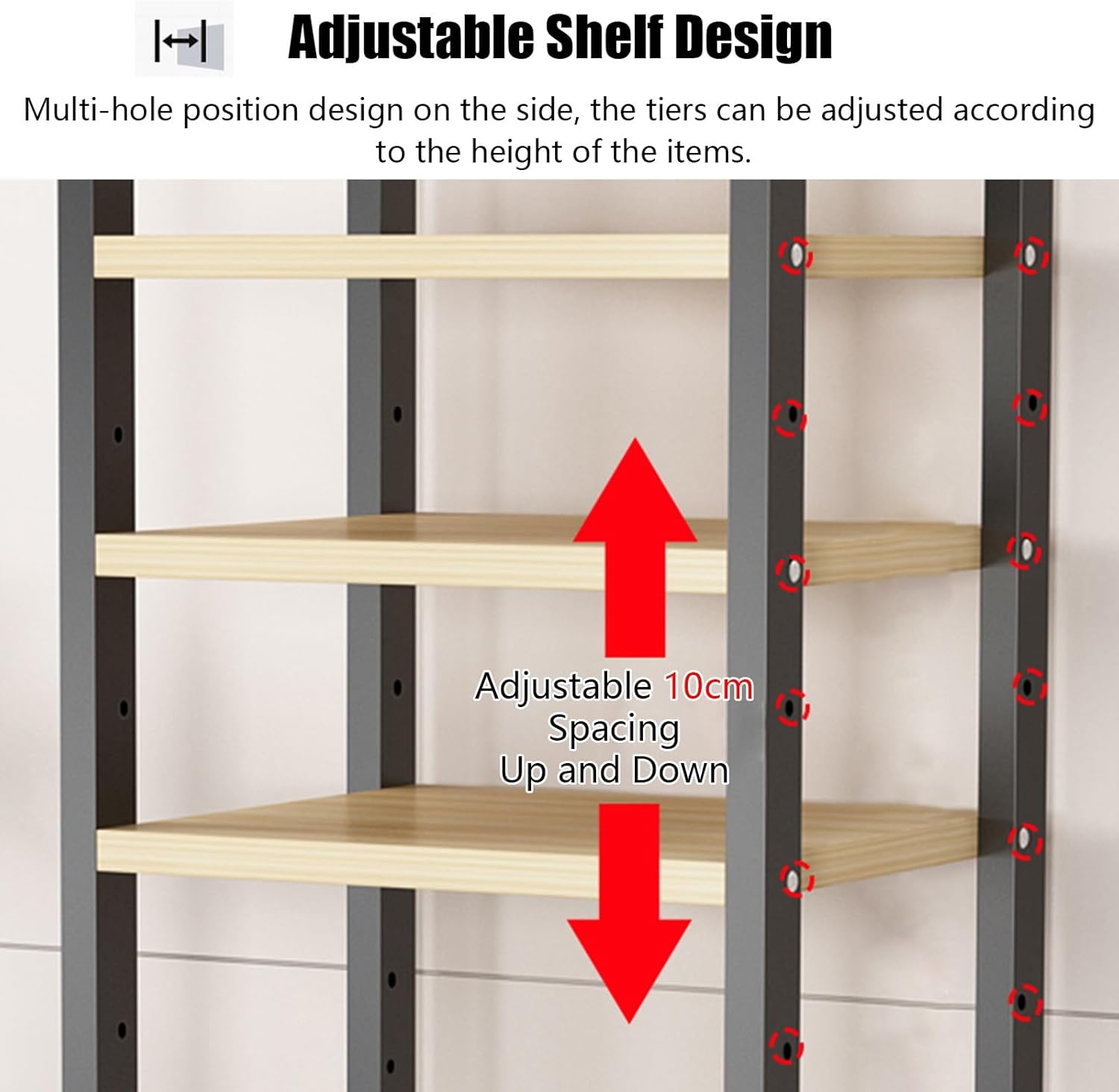 Audio Rack Tower Stand 5 6 7 8 Tier