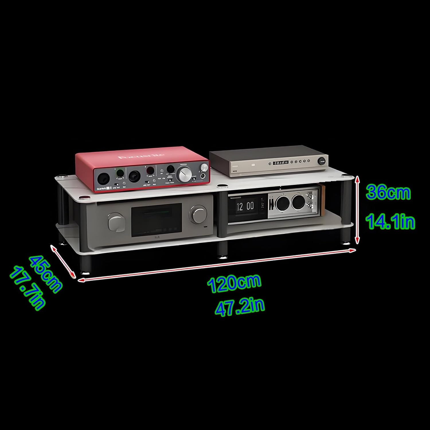 Modern Audio-Video Media Stand