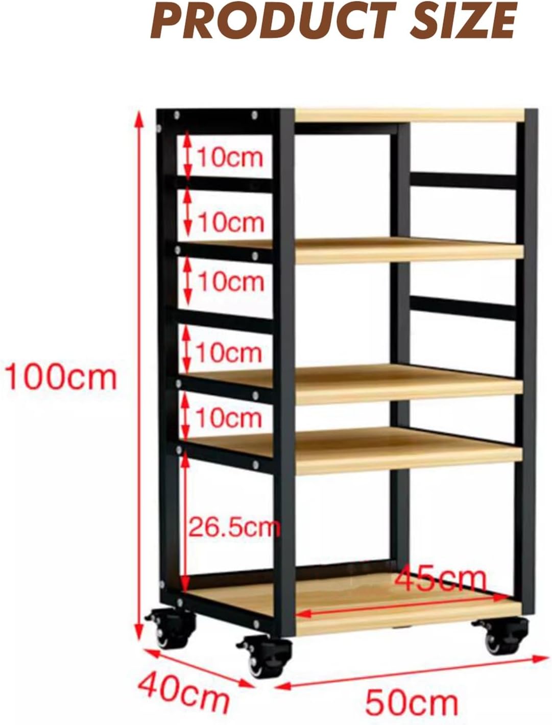 YLQFGUVWK Media Storage Rack