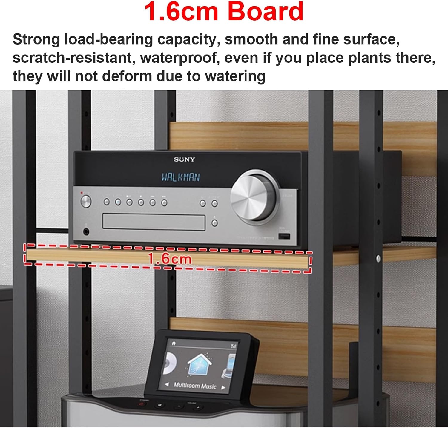 YIFAIIX Media Stand with Wheels