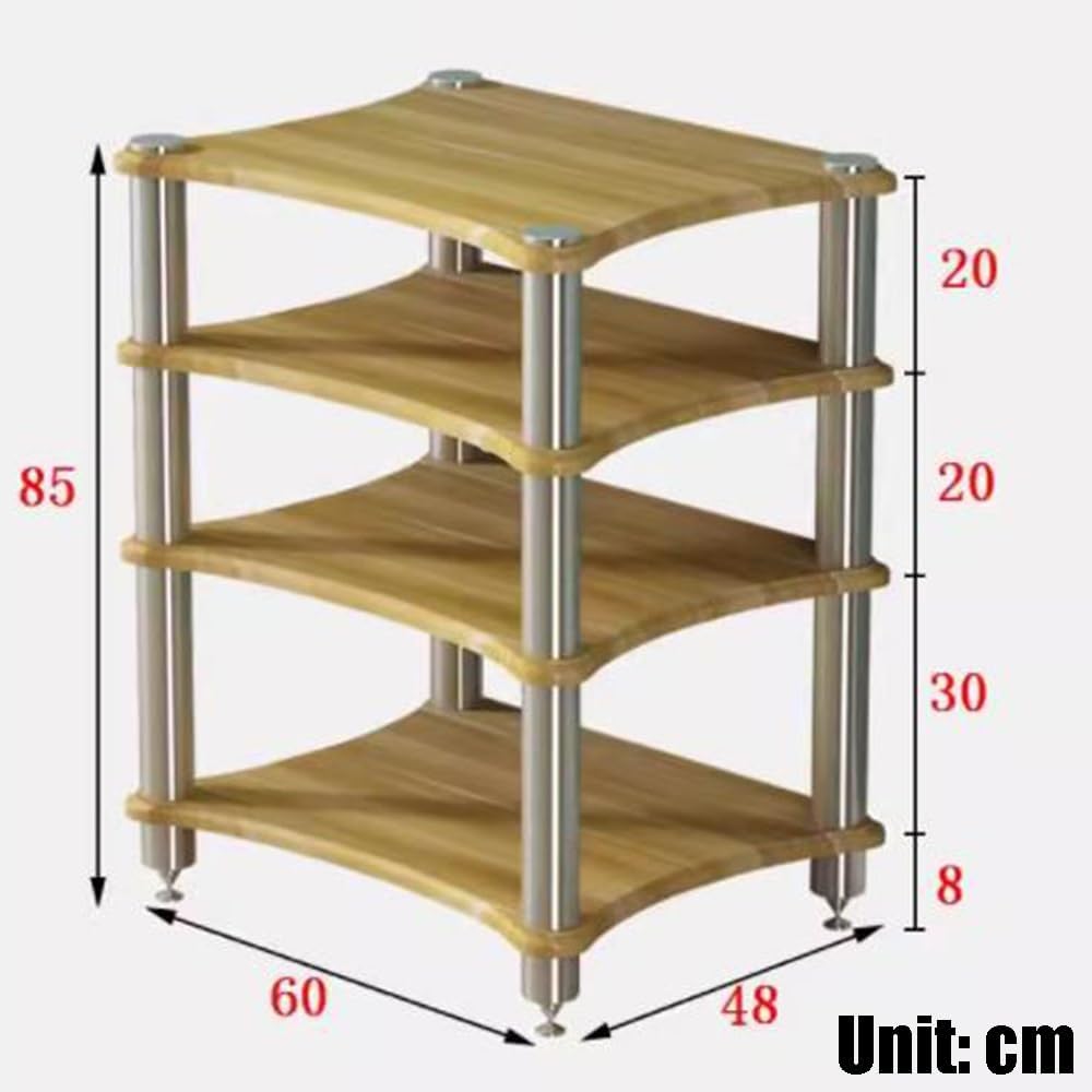 ZYXQQJ 1 2 3 4 Tier HiFi Rack