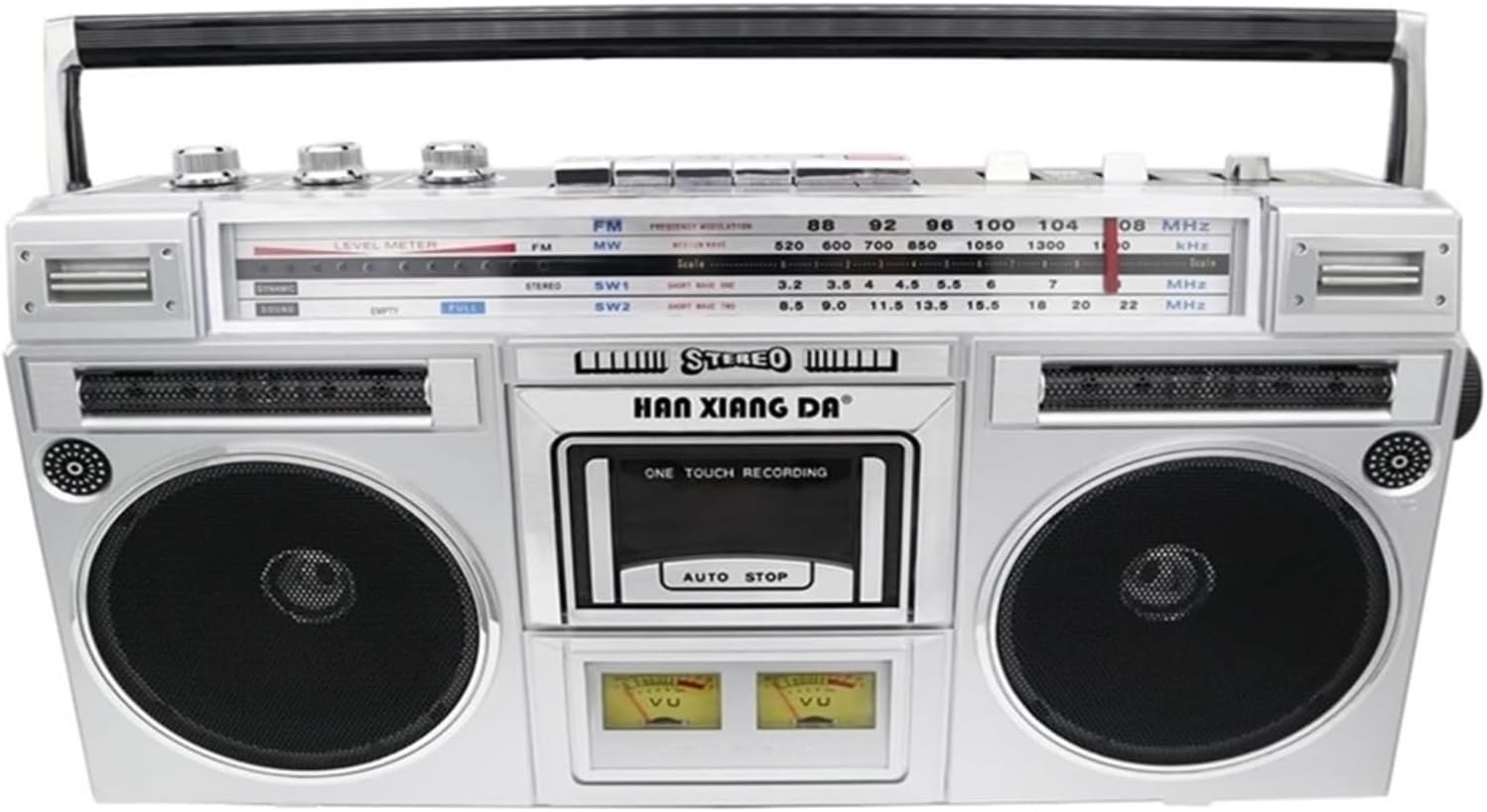 Retro Boombox with Bluetooth