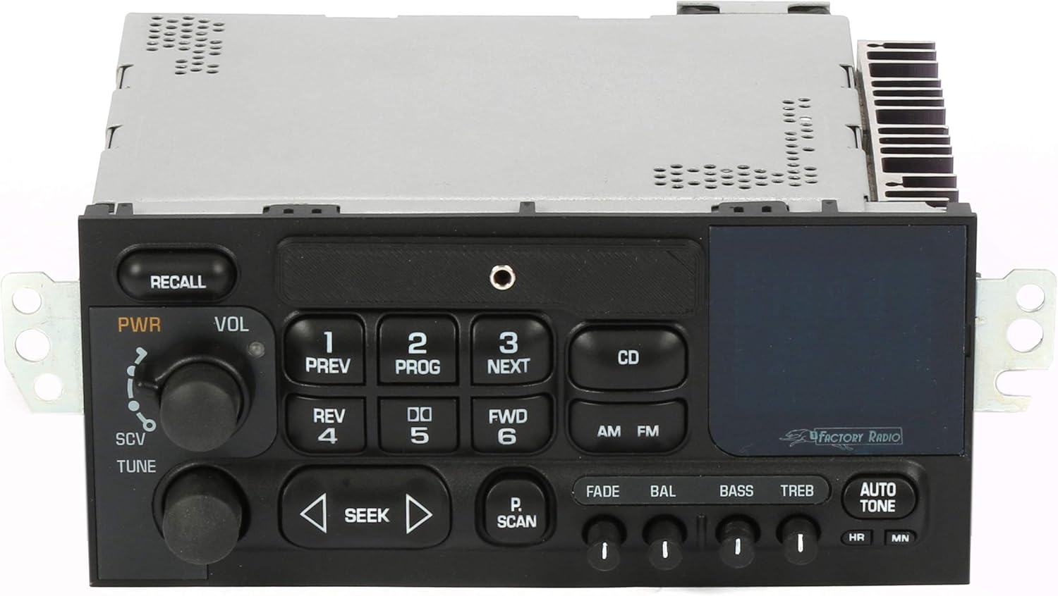 1 Factory Radio AM FM Radio w Aux Input No CD Compatible with 1995-05 GMC Chevrolet Car