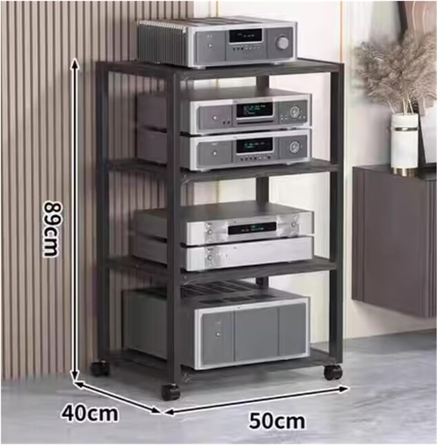 4 Tier Audio-Video Media Stand