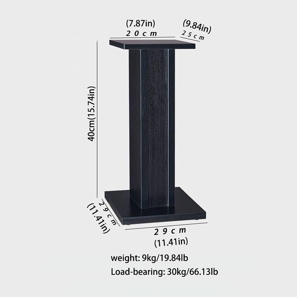 Entertainment Center Shelves Audio Rack Floor Standing Audio Rack Living Room Video Media Rack Audio Rack Surround Speaker Stand 2 Packs Suitable for DVD Players