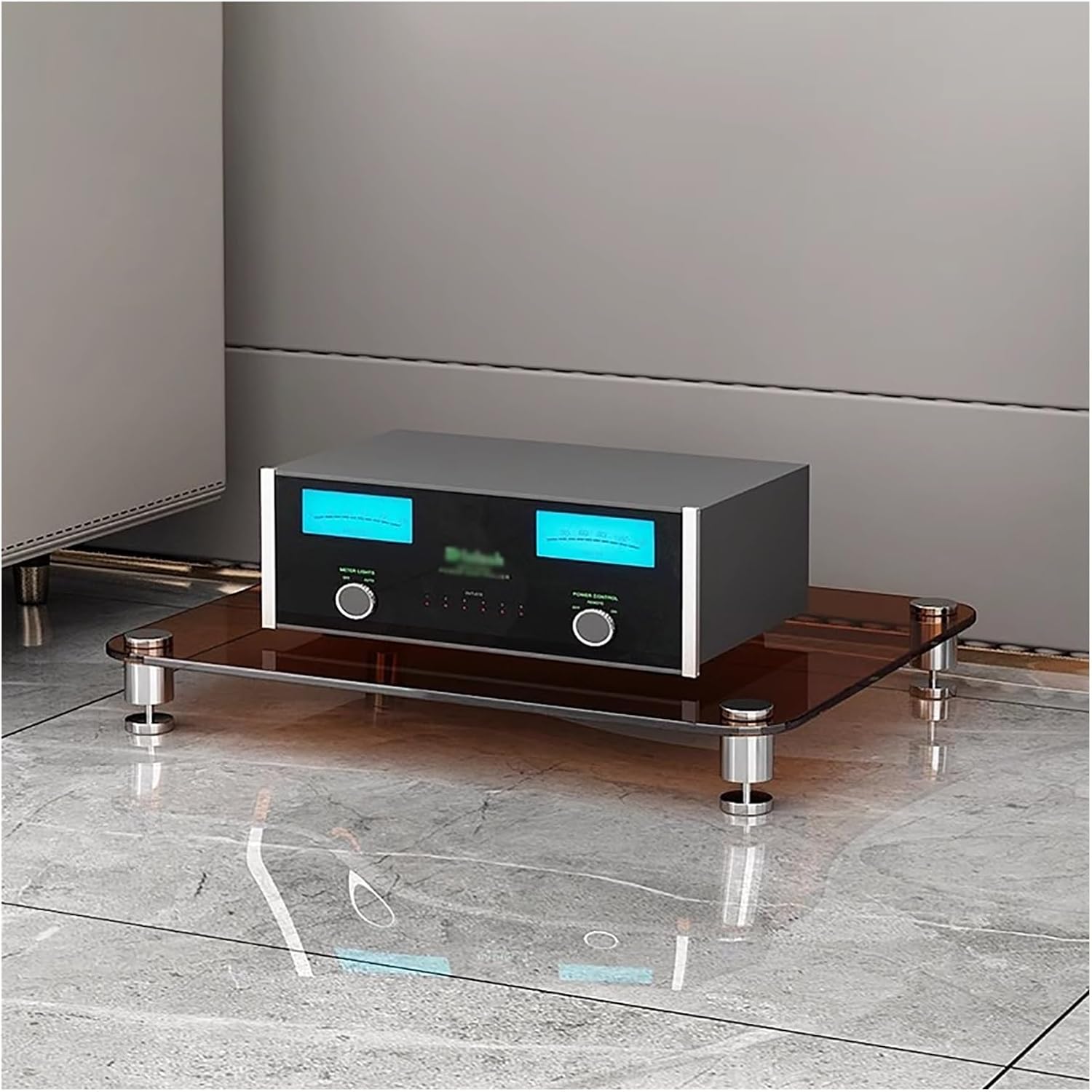 Modern 1-Tier Media Stand