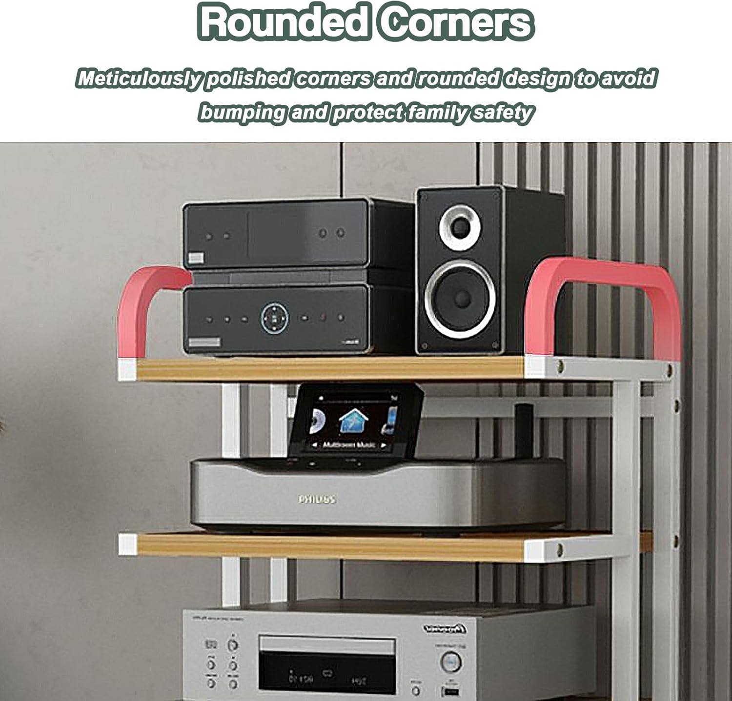 DLYZAYE Movable AV Media Stand